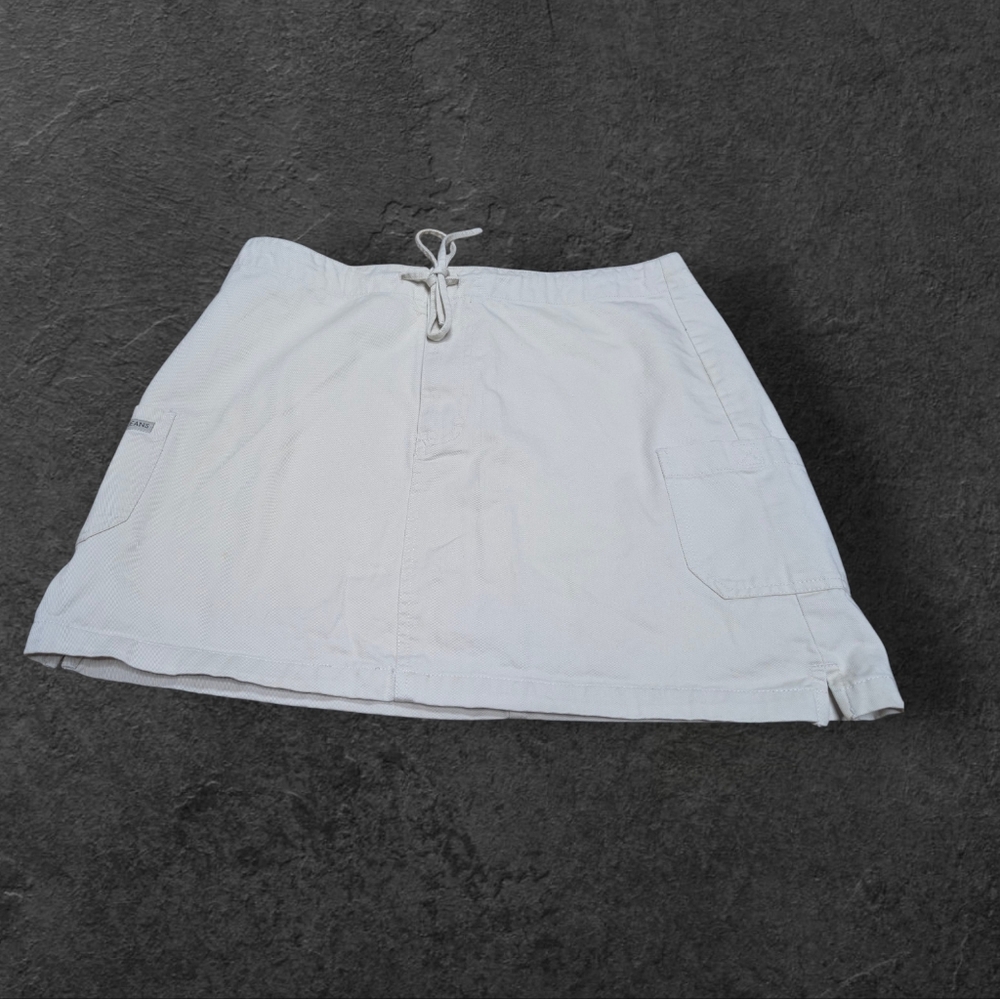 Cute Calvin Klein Jeans Cream Cotton Cargo Skirt NWOT CK